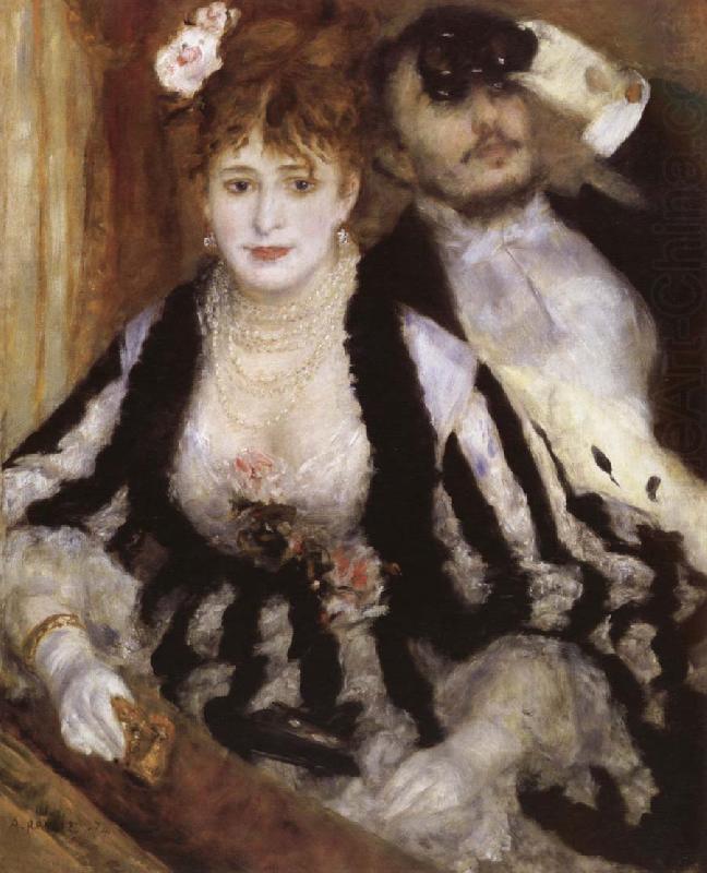 The Teatre Box, Pierre-Auguste Renoir